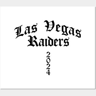 LasVegas Raiders 2024 Gothic! Posters and Art